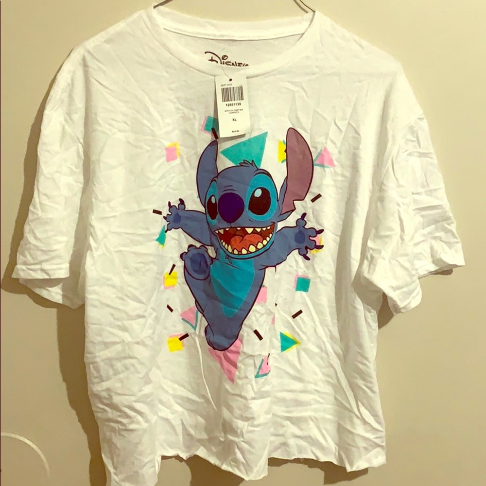 Cute Hot Topic Stitch crop top